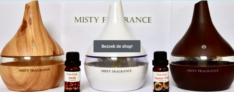 Aroma Diffuser Etherische olie Misty Fragrance