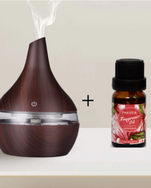 STARTER PACK: Aroma Diffuser Chocolate Wood + 100% Etherische olie