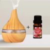 Misty Fragrance Starter Pack Aroma Diffuser licht Hout Etherische Olie