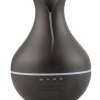 Aroma diffuser luxe donker hout zwart